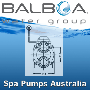 Balboa 2388 Spa Pump