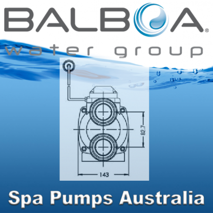 Balboa 2398 Spa Pump